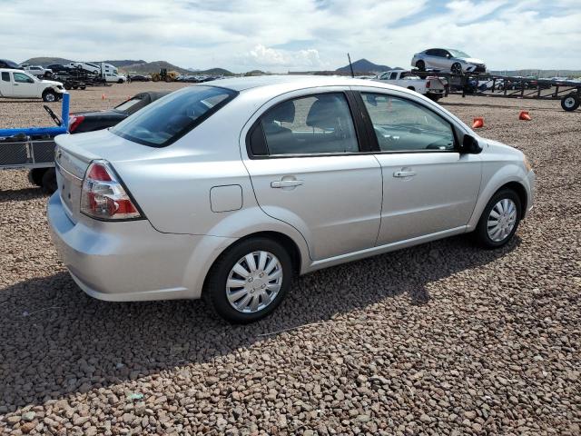 KL1TD5DE7BB137746 - 2011 CHEVROLET AVEO LS SILVER photo 3