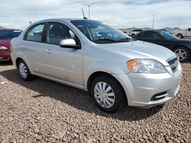 KL1TD5DE7BB137746 - 2011 CHEVROLET AVEO LS SILVER photo 4