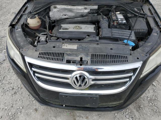 WVGBV7AX2AW514554 - 2010 VOLKSWAGEN TIGUAN SE BLACK photo 12