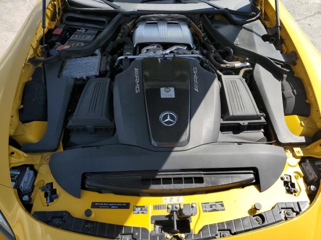 WDDYJ7JA9GA008687 - 2016 MERCEDES-BENZ AMG GT S YELLOW photo 11