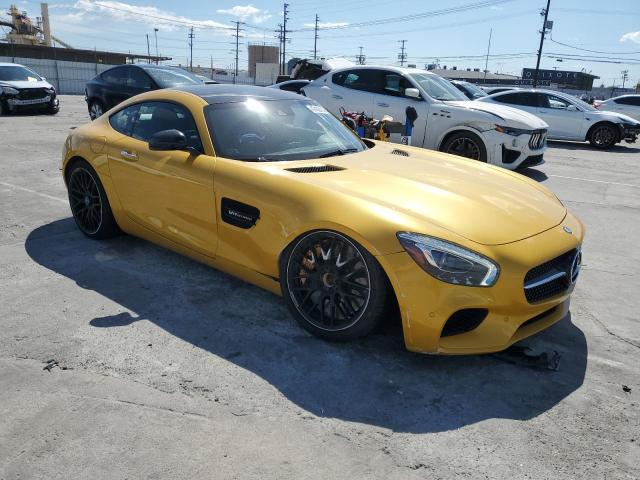 WDDYJ7JA9GA008687 - 2016 MERCEDES-BENZ AMG GT S YELLOW photo 4