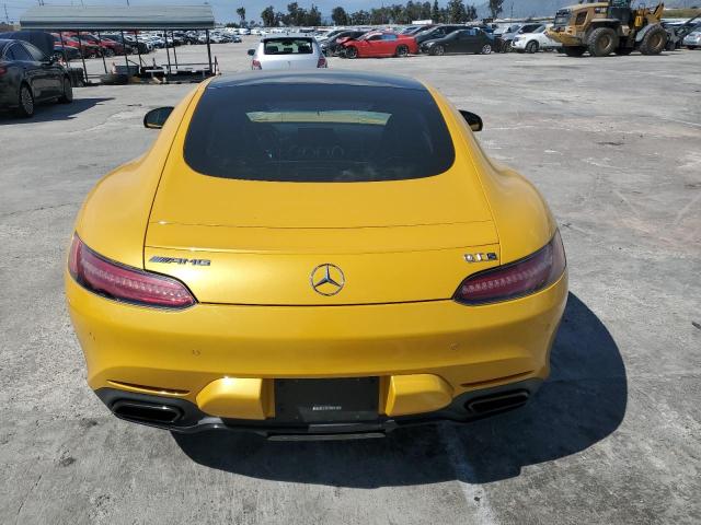 WDDYJ7JA9GA008687 - 2016 MERCEDES-BENZ AMG GT S YELLOW photo 6