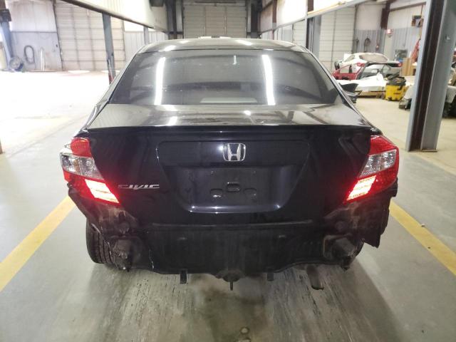 2HGFB2F54CH560947 - 2012 HONDA CIVIC LX BLACK photo 6