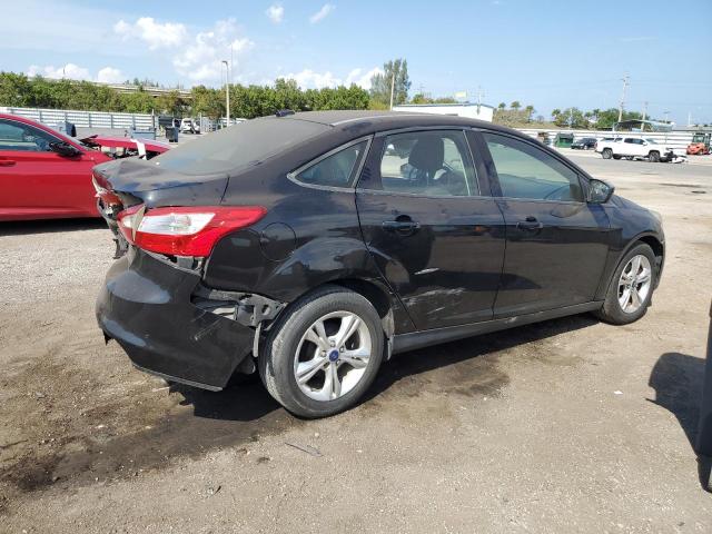 1FAHP3F24CL163347 - 2012 FORD FOCUS SE BLACK photo 3