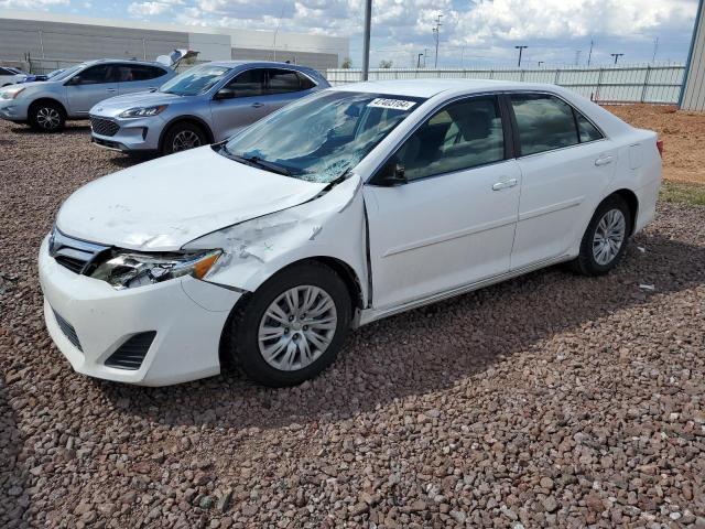 4T4BF1FK6DR313334 - 2013 TOYOTA CAMRY L WHITE photo 1