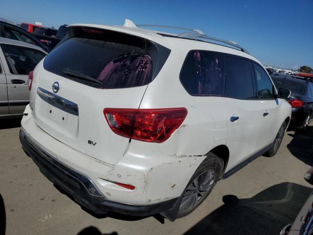 5N1DR2MN8KC611206 - 2019 NISSAN PATHFINDER S WHITE photo 3