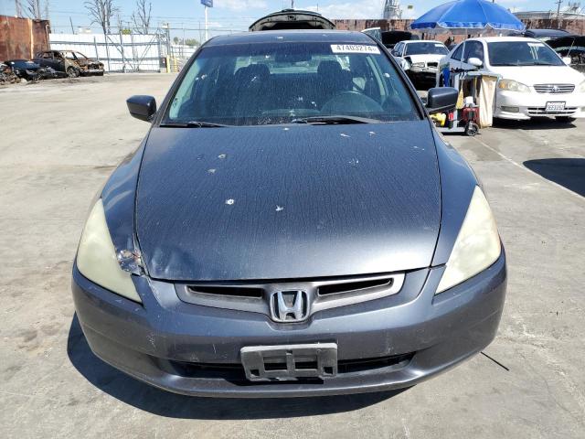 1HGCM665X3A042375 - 2003 HONDA ACCORD EX BLUE photo 5