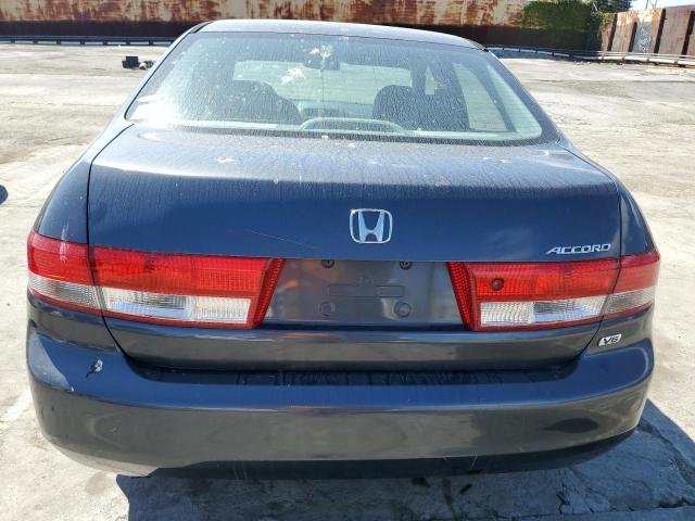 1HGCM665X3A042375 - 2003 HONDA ACCORD EX BLUE photo 6