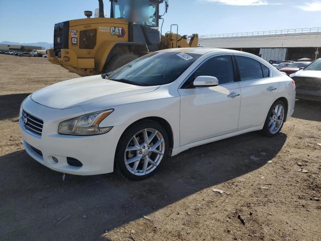 1N4AA51E99C856231 - 2009 NISSAN MAXIMA S WHITE photo 1