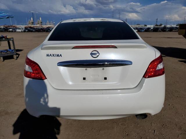 1N4AA51E99C856231 - 2009 NISSAN MAXIMA S WHITE photo 6