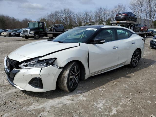 1N4AA6AVXKC382611 - 2019 NISSAN MAXIMA S WHITE photo 1