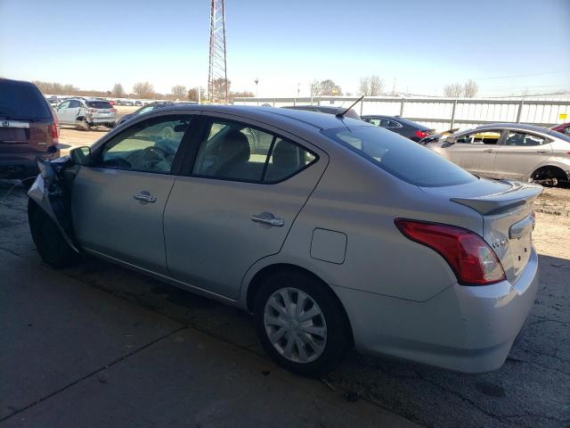 3N1CN7AP6KL825200 - 2019 NISSAN VERSA S SILVER photo 2