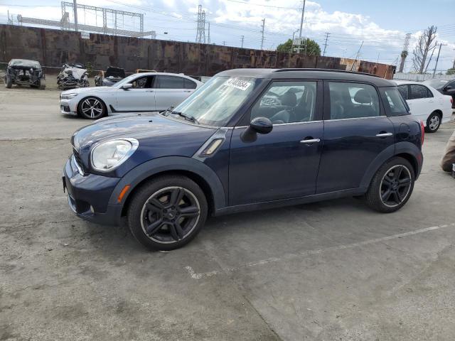 WMWZC3C58BWL80483 - 2011 MINI COOPER S COUNTRYMAN BLUE photo 1