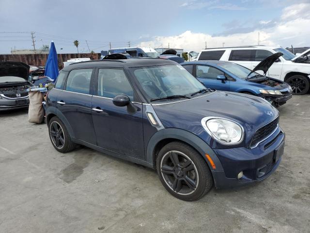 WMWZC3C58BWL80483 - 2011 MINI COOPER S COUNTRYMAN BLUE photo 4