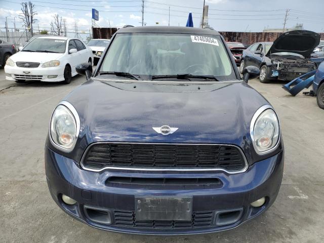 WMWZC3C58BWL80483 - 2011 MINI COOPER S COUNTRYMAN BLUE photo 5