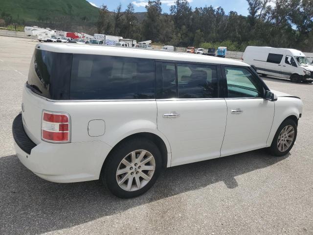 2FMDK52C99BA10825 - 2009 FORD FLEX SEL WHITE photo 3