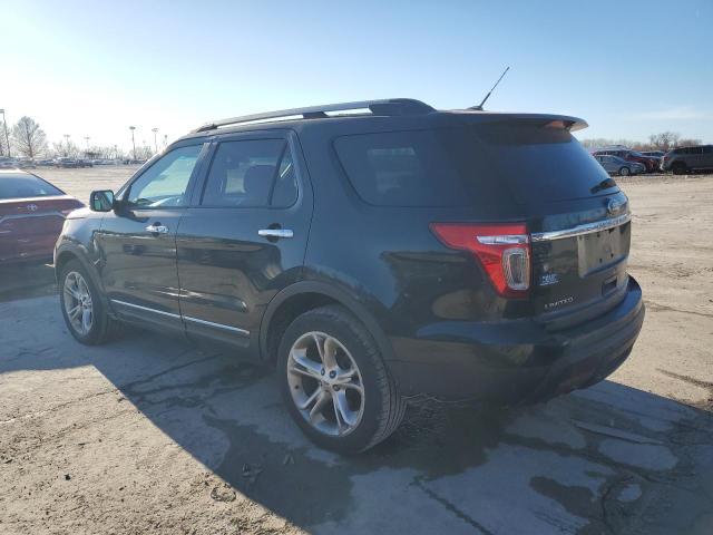 1FM5K7F80DGA93763 - 2013 FORD EXPLORER LIMITED BLACK photo 2