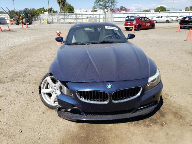 WBALM5C52BE380435 - 2011 BMW Z4 SDRIVE30I BLUE photo 5