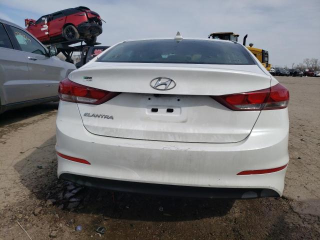 5NPD84LF3JH333959 - 2018 HYUNDAI ELANTRA SEL WHITE photo 6