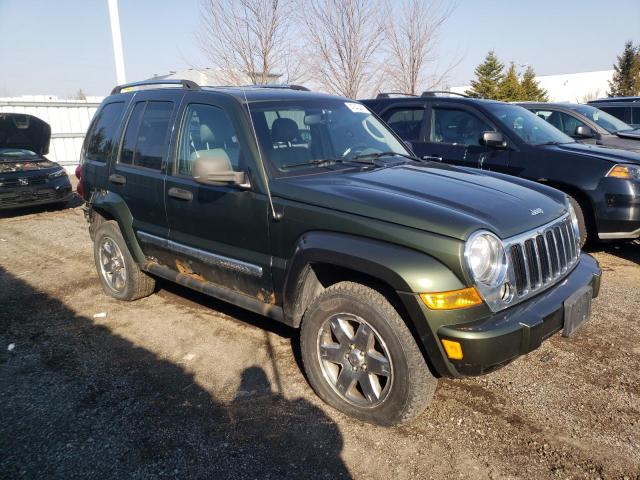 1J4GL58K67W548241 - 2007 JEEP LIBERTY LIMITED GREEN photo 4