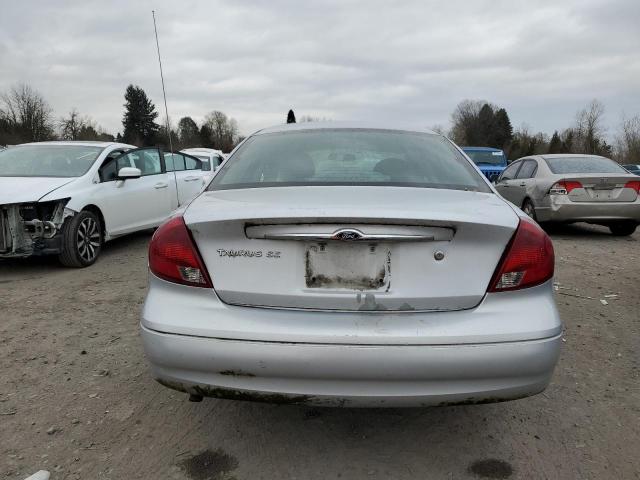 1FAFP53U3YG252920 - 2000 FORD TAURUS SE SILVER photo 6