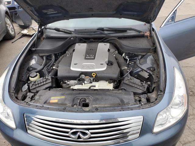 JNKCV61F99M051747 - 2009 INFINITI G37 BLUE photo 11