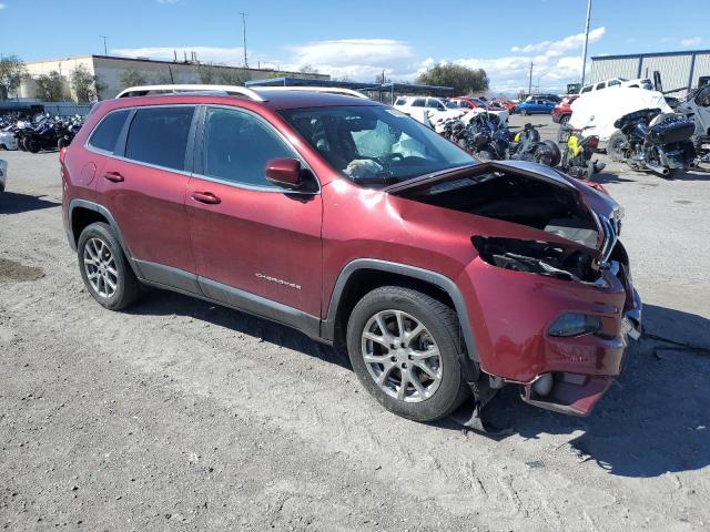 1C4PJLLX1JD618606 - 2018 JEEP CHEROKEE LATITUDE PLUS BURGUNDY photo 4