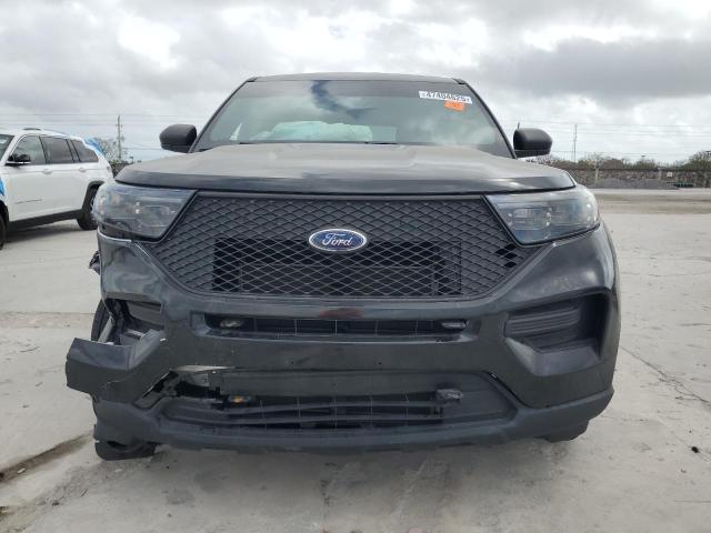 1FM5K8AB6NGB46377 - 2022 FORD EXPLORER POLICE INTERCEPTOR თეთრი ფოტო 5