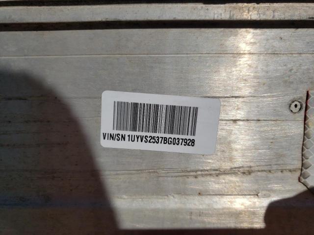 1UYVS2537BG037928 - 2011 UTILITY TRAILER WHITE photo 10