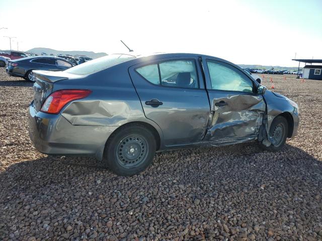 3N1CN7AP2KL814212 - 2019 NISSAN VERSA S GRAY photo 3