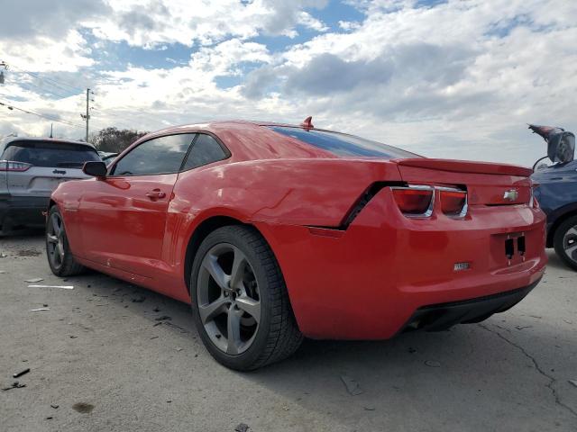 2G1FB1E39D9129498 - 2013 CHEVROLET CAMARO LT RED photo 2