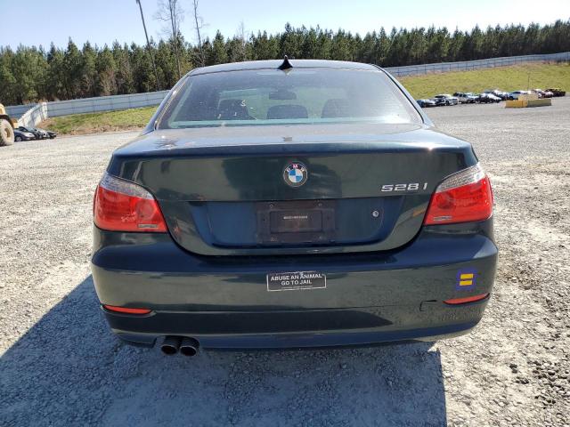 WBANU53588CT05655 - 2008 BMW 528 I 绿色 照片 6