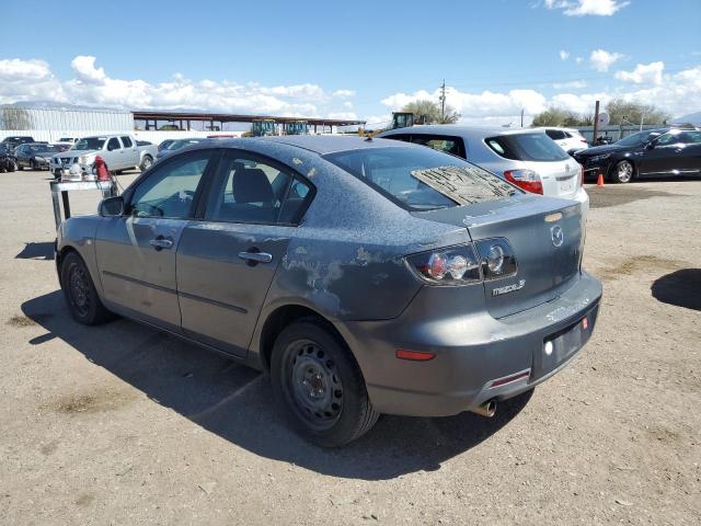 JM1BK12F481779340 - 2008 MAZDA 3 I GRAY photo 2