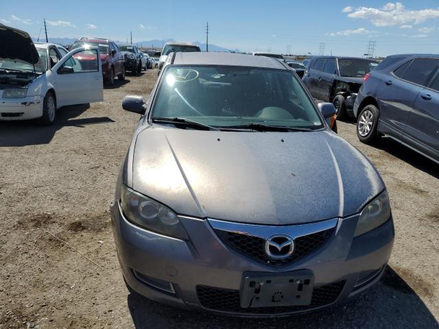 JM1BK12F481779340 - 2008 MAZDA 3 I GRAY photo 5