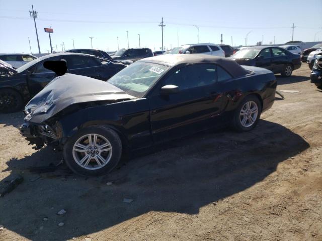 1ZVBP8EM5E5261243 - 2014 FORD MUSTANG BLACK photo 1