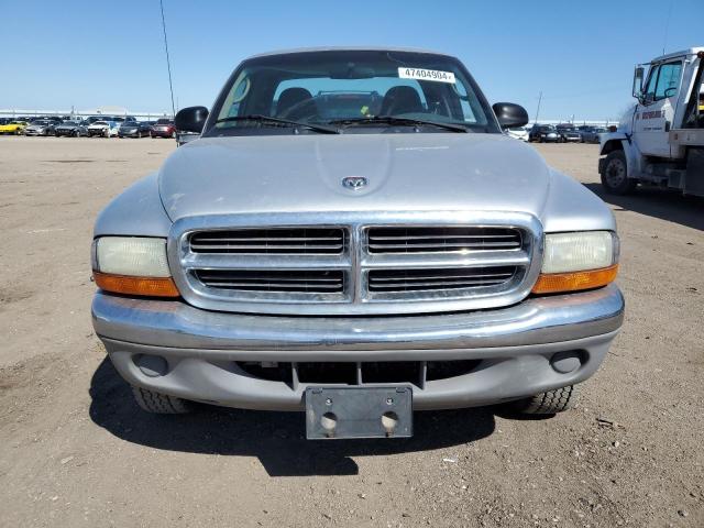 1B7GG22X11S233763 - 2001 DODGE DAKOTA SILVER photo 5