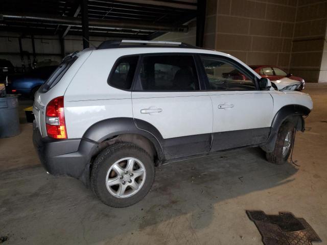 KM8JN12D05U061016 - 2005 HYUNDAI TUCSON GLS WHITE photo 3