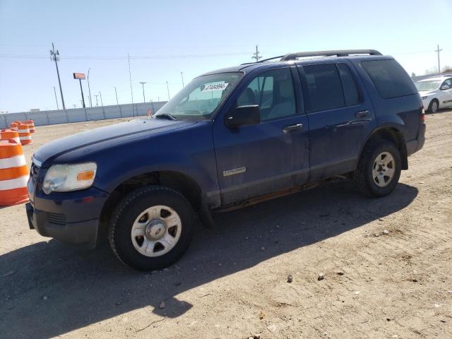 1FMEU72E66UA04384 - 2006 FORD EXPLORER XLS BLUE photo 1