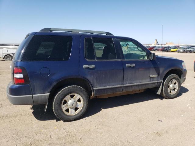 1FMEU72E66UA04384 - 2006 FORD EXPLORER XLS BLUE photo 3