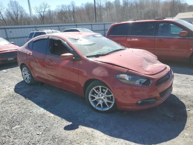 1C3CDFBA6DD298826 - 2013 DODGE DART SXT RED photo 4