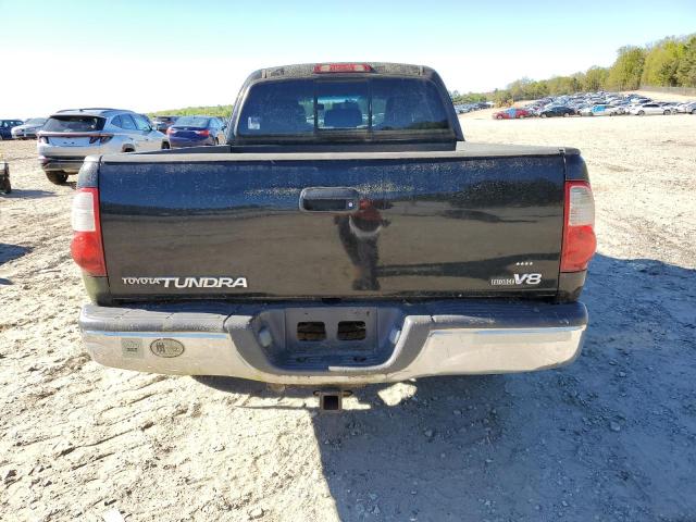 5TBRT34125S461409 - 2005 TOYOTA TUNDRA ACCESS CAB SR5 BLACK photo 6
