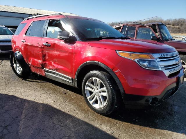 1FMHK7D89CGA99592 - 2012 FORD EXPLORER XLT RED photo 4