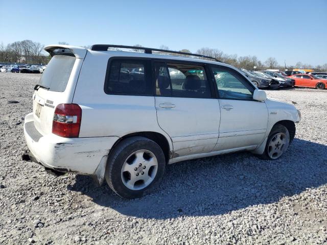 JTEEP21A840050344 - 2004 TOYOTA HIGHLANDER WHITE photo 3