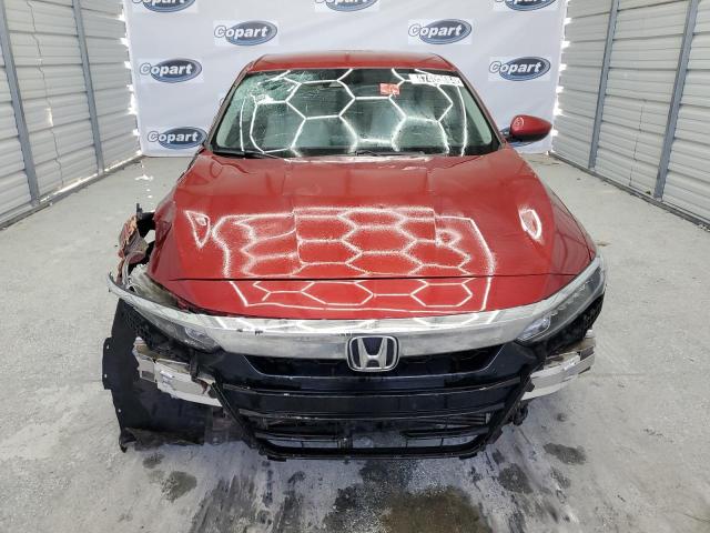 1HGCV1F16JA266642 - 2018 HONDA ACCORD LX RED photo 5