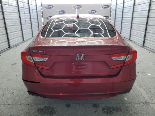 1HGCV1F16JA266642 - 2018 HONDA ACCORD LX RED photo 6