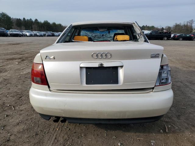 WAUED68D6WA002405 - 1998 AUDI A4 2.8 QUATTRO WHITE photo 6