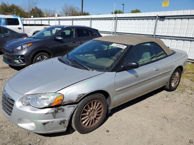 1C3EL55R76N149085 - 2006 CHRYSLER SEBRING TOURING SILVER photo 1