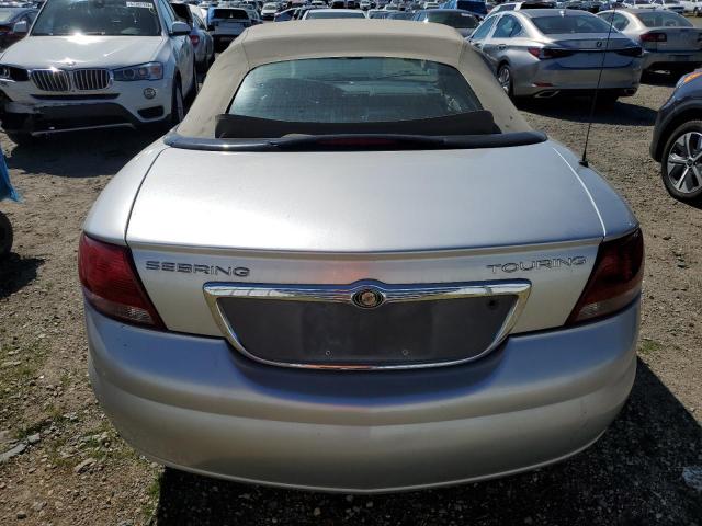 1C3EL55R76N149085 - 2006 CHRYSLER SEBRING TOURING SILVER photo 6