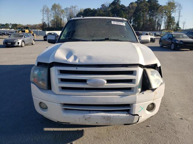 1FMFK19517LA11344 - 2007 FORD EXPEDITION EL LIMITED WHITE photo 5