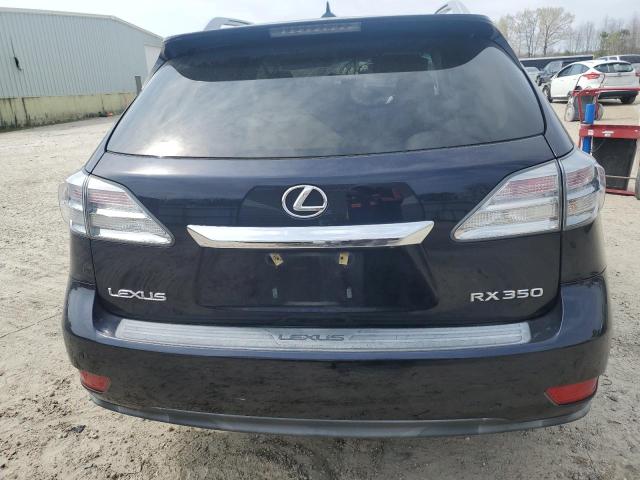 2T2ZK1BA1AC021486 - 2010 LEXUS RX 350 BLUE photo 6